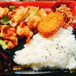 京都グルメレポート122「きのやビル」あつあつ唐揚げ弁当