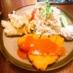 京都グルメレポート123「とんかつマルミ」ハーフ&ハーフ