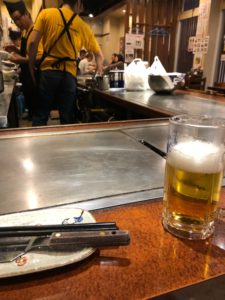 きらく お好み焼き メニューの種類が豊富でとても愛想が良いお母さん(^^)/ 三条白川橋近く