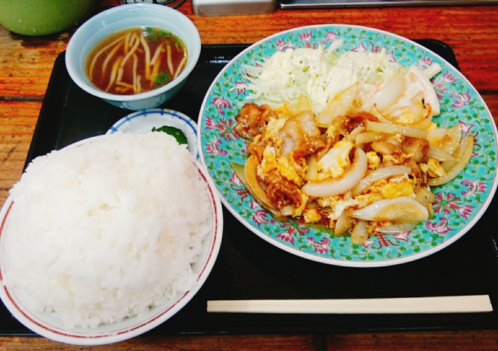 京都グルメレポート再訪188「FANFAN」肉玉定食