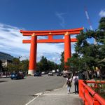 平安神宮周辺散策 　スタバの尋常じゃない人・人･ひと(>_<)～峯嵐堂　平安神宮店　わらびもち～ぷるんぷるん(^^♪