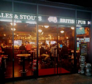 京都グルメレポート285「BLITISHPUB HUB　京都ヨドバシ店」チキン＆チップス