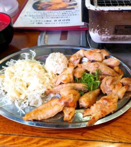 京都グルメレポート318「鶏焼肉食堂おっちゃん」鶏焼肉定食（塩)爆盛り