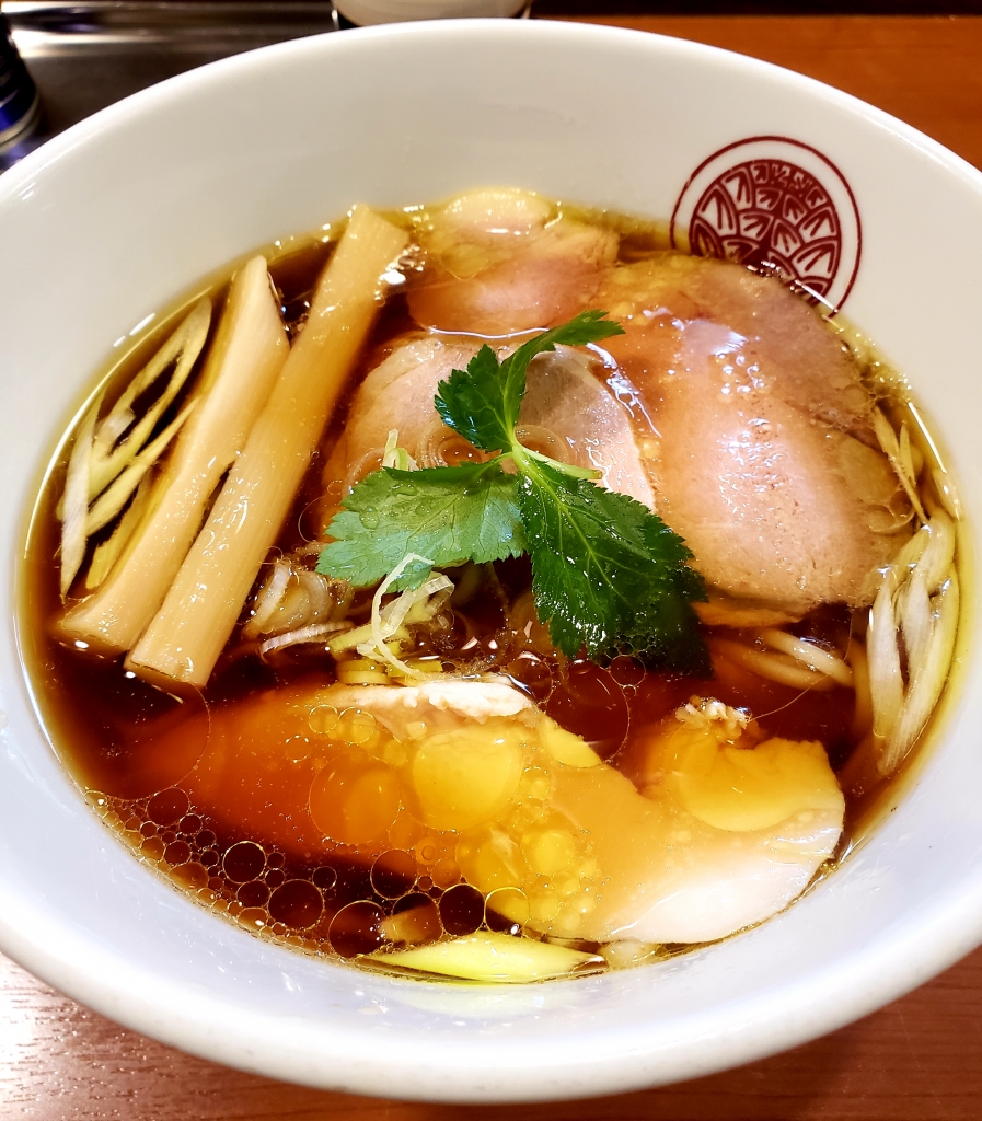 京都グルメレポート350「らぁ麺とうひち」鶏醤油らぁ麺