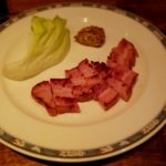 京都グルメレポート362「GION　BAR　Rigel(リゲル)」ベーコンステーキ