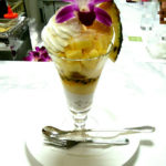 京都高島屋で千疋屋のパフェ