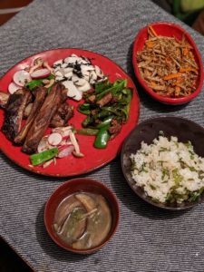 喘息男の自分料理