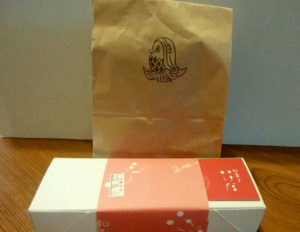 北大路　和菓子いけだのわらび餅とアマビエどら焼