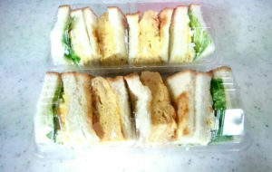 千本今出川　静香のタマゴサンド⑦とフルーツサンド