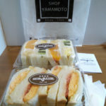 下鴨　コーヒーショップヤマモトのタマゴサンド⑯とフルーツサンド