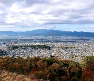 京都オススメスポット22　大文字山