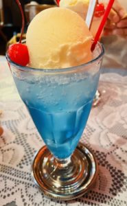 京都グルメレポート507「SHINSETSU」クリームソーダ