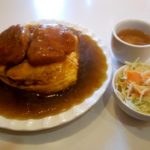 京都グルメレポート520「コーヒー・お食事　オープン」和風カツカレー