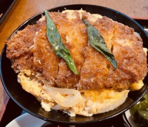 京都グルメレポート523「店名非公表」カツ丼セット