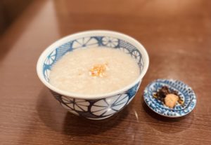 京都グルメレポート512「お粥と京野菜中華　福住」お昼のセット