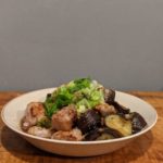 zensockskitchen〜茄子と豚肉の酢胡麻ソースと多品目サラダ〜