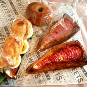 三条商店街　panscape(再訪)アップルパイ㉑タマゴサンド㉗