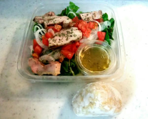 室町下立売　KITCHEN LABOのサラダBoxとミスド