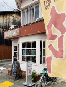 京都グルメレポート550「カフェランチ　あさの」海老ピラフセット