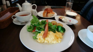 北山　進々堂のモーニング