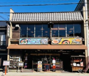 京都グルメレポート583　天橋立?　「松和物産」セコガニ丼　おさしみ定食