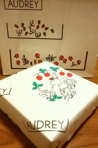 東京土産　オードリーのハローベリーとイノブンのクリスマスツリー