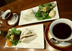 名古屋4　CAFE LE PIN大須店でモーニング