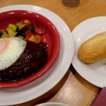 国際会館駅　ガストの感動ハンバーグ