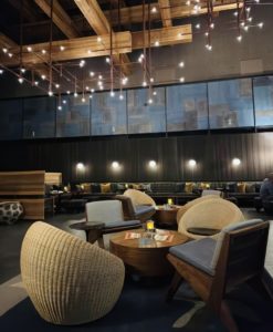 京都グルメレポート670「エースホテル　PIOPIKO　Bar&Tacos」ライムスープ　メキシカンフライドポテト　グリルチキンのタコス