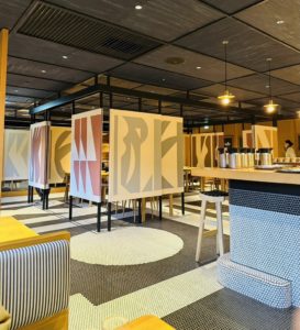 京都グルメレポート671「エースホテル　ミスター・モーリスズ・イタリアン＆ルーフトップバー」アメリカンブレックファースト　エッグベネディクト