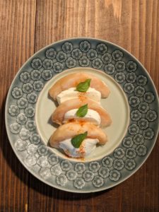 zensockskitchen〜桃のカプレーゼ風〜