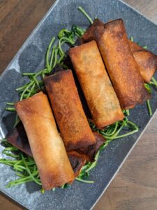 zensockskitchen〜ピビンバ風春巻き〜