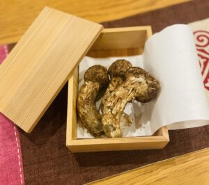 京都グルメレポート737「松茸ご飯」