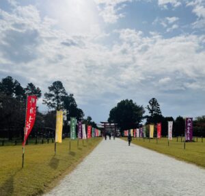 京都グルメレポート748「上賀茂神社と周辺グルメ」葵屋焼きもち総本舗　上賀茂きりん