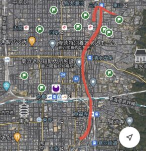 京都グルメレポート812「鴨川通勤ルート」＊今回はグルメじゃないですが