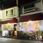 京都グルメレポート827「キッチンなかお」帆立貝柱フライ&大海老フライ　カニクリームコロッケセット　ハンバーグ