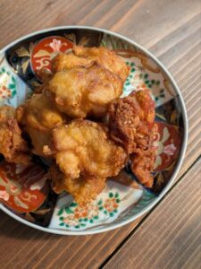 zensockskitchen　～唐揚げ,焼き茄子ポタージュ～